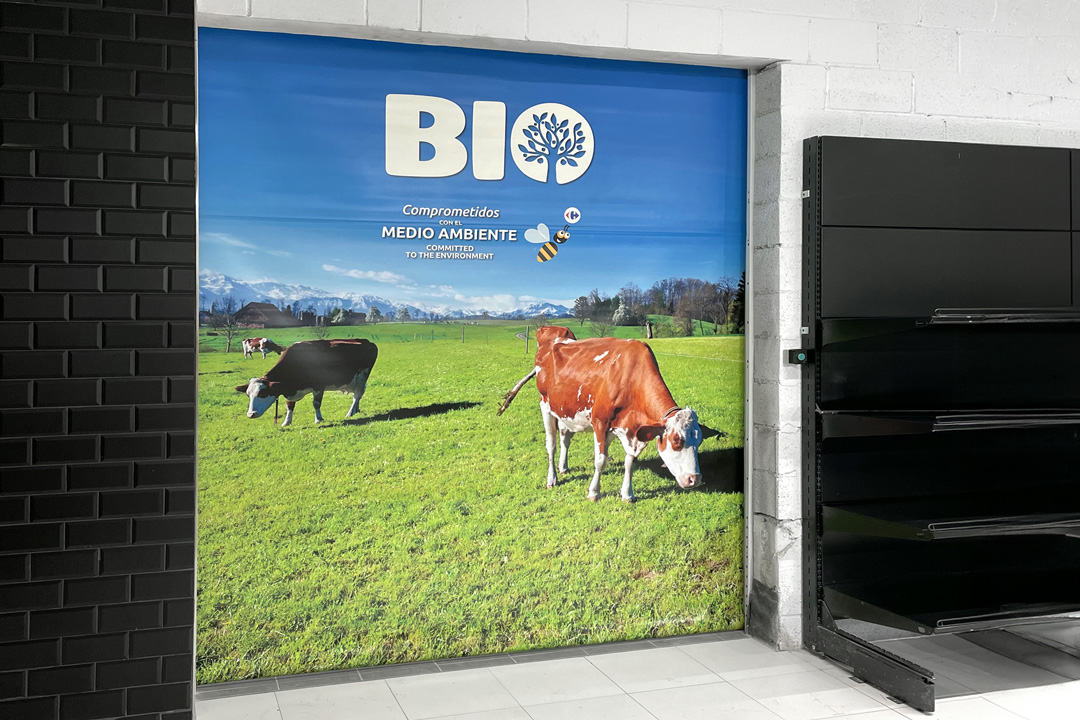 Puerta automática personalizada